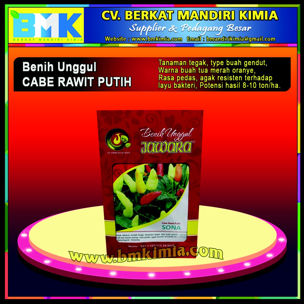 Benih Cabe Rawit Putih Sona Jawara