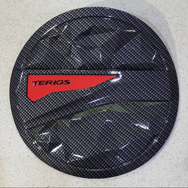 Tutup tangki variasi carbon All new Terios 2018-2020