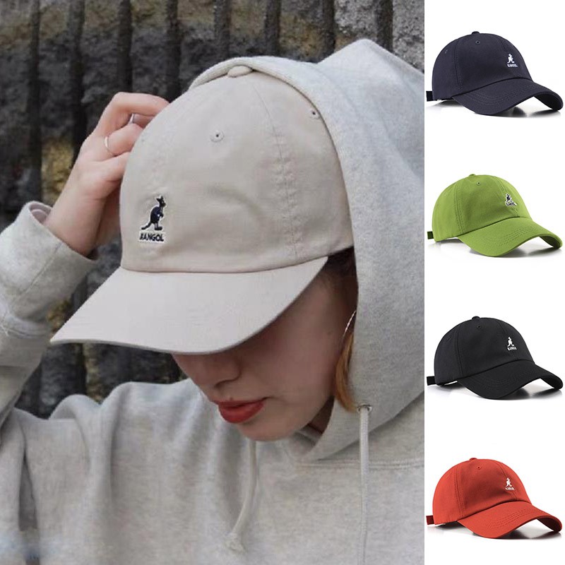 Sumbrero Unisex  Fashion Outdoor Cotton Baseball Cap Cartoon Popular Kangaroo embroidery cap Women and cap Men visor cap