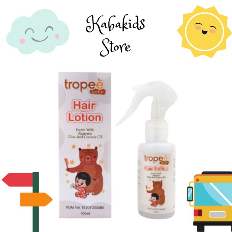 Tropee Bebe Hair Lotion 100ml