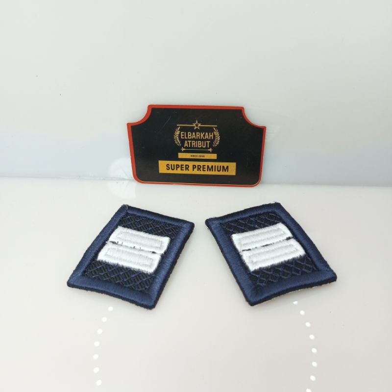 PANGKAT PDL KUMHAM 2B POLSUSPA KEMENKUMHAM IMIGRASI BORDIR MOTIF TIMBUL ORIGINAL ELBARKAH SUPER PREMIUM