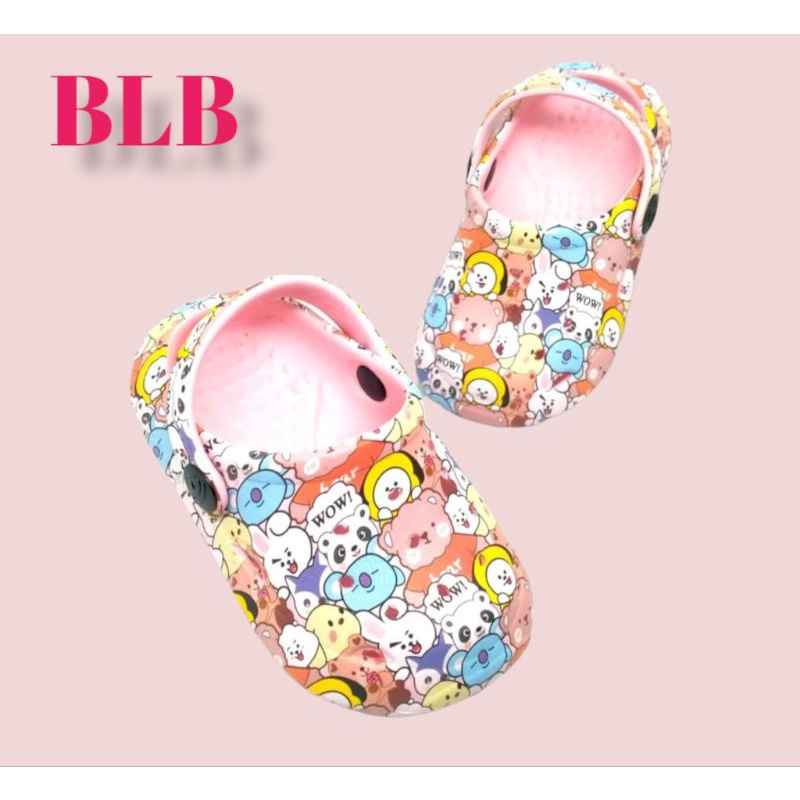 SANDAL BAIM ANAK UNISEX MOTIF SEPATU SANDAL ANAK BALITA TALI BELAKANG Perempuan dan laki laki TERBARU NYAMAN