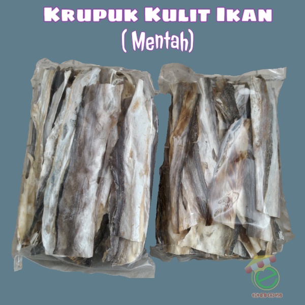 

Krupuk Kulit Ikan Mentahan Produk Indrasari