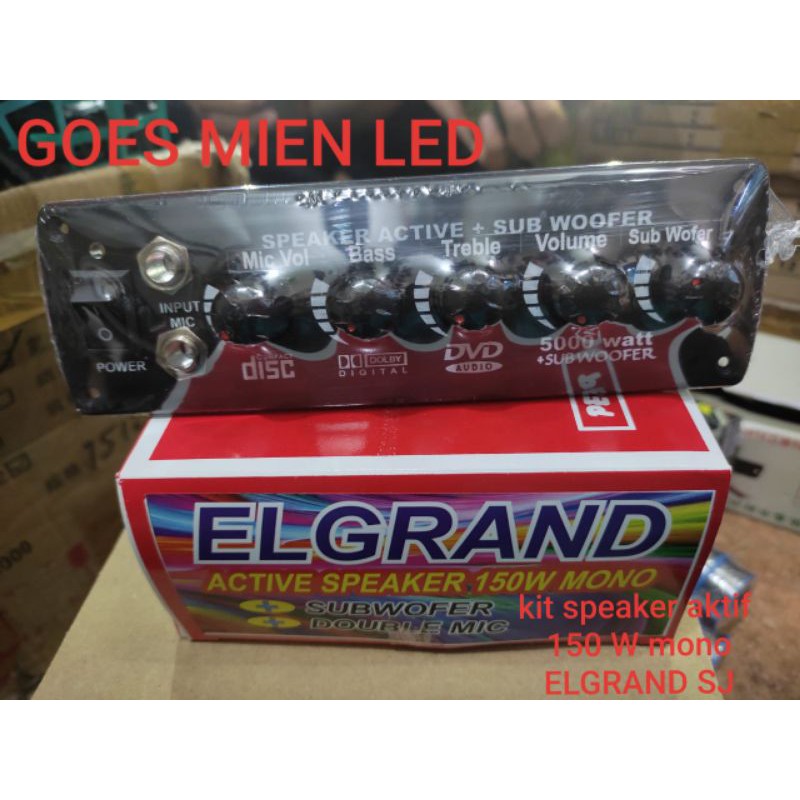 Kit speaker aktif 150 watt mono ELGRAND SJ