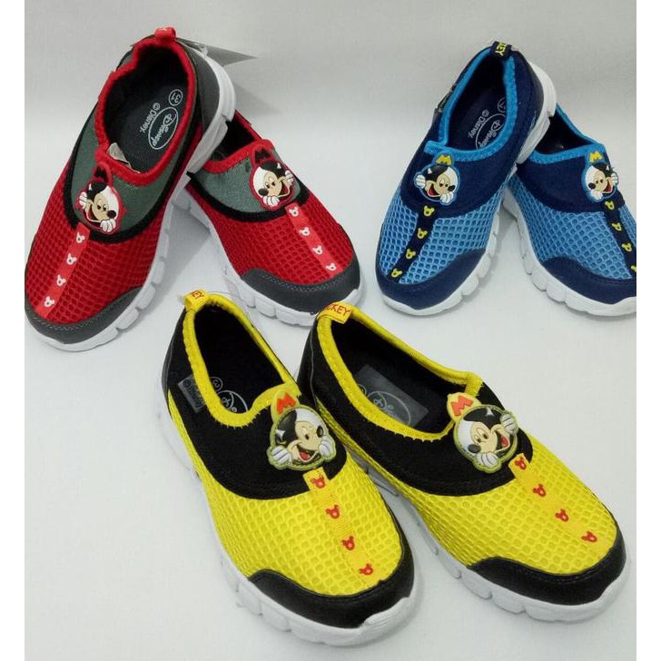 

Disney Shoes Mickey 3 colors (warna merah dan biru )