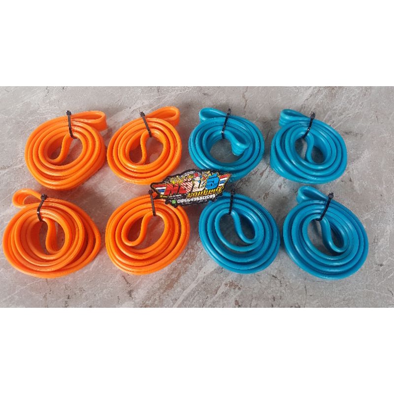 list velg velk list ban babylook  ring 17 warna oren dan biru thailook cocok untuk harian maupun kon