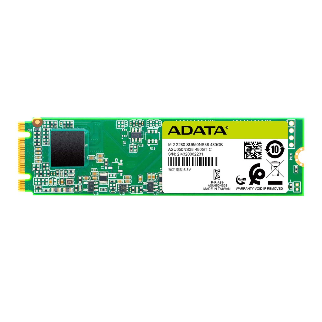 SSD ADATA M.2 SU650 480GB ULTIMATE M2 2280 - SU650 M.2 480GB