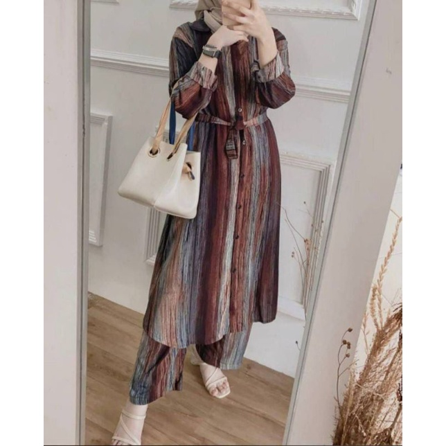 tunik oneset rayon viscose premium cutting rapi harga