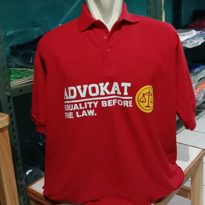 BIG SIZE 3XL-7XL..kaos kerah/polo shirt/baju keren ADVOKAT PENGACARA