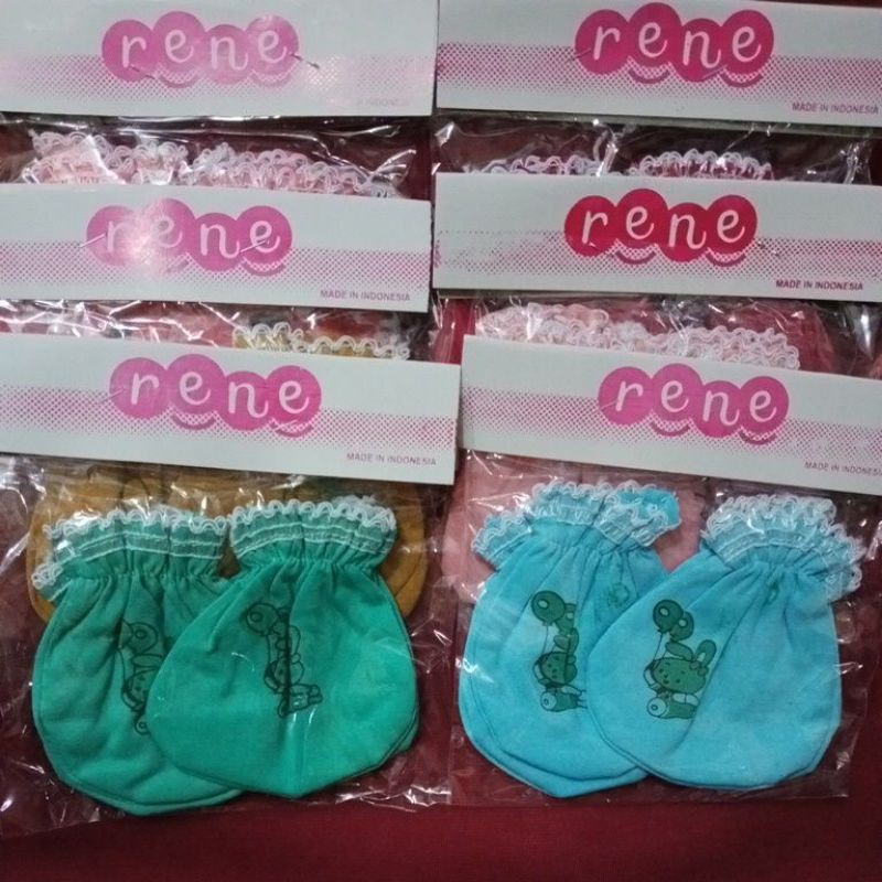 3Pasang Sarung Tangan dan Kaki Paling Murah-Sarung Tangan dan Kaki Rene