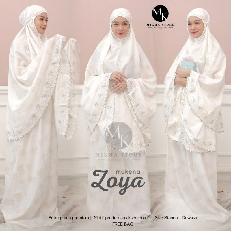 MUKENA ZOYA PRADA EXCLUSIVE