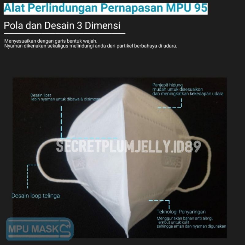 Masker MPU95 isi 10