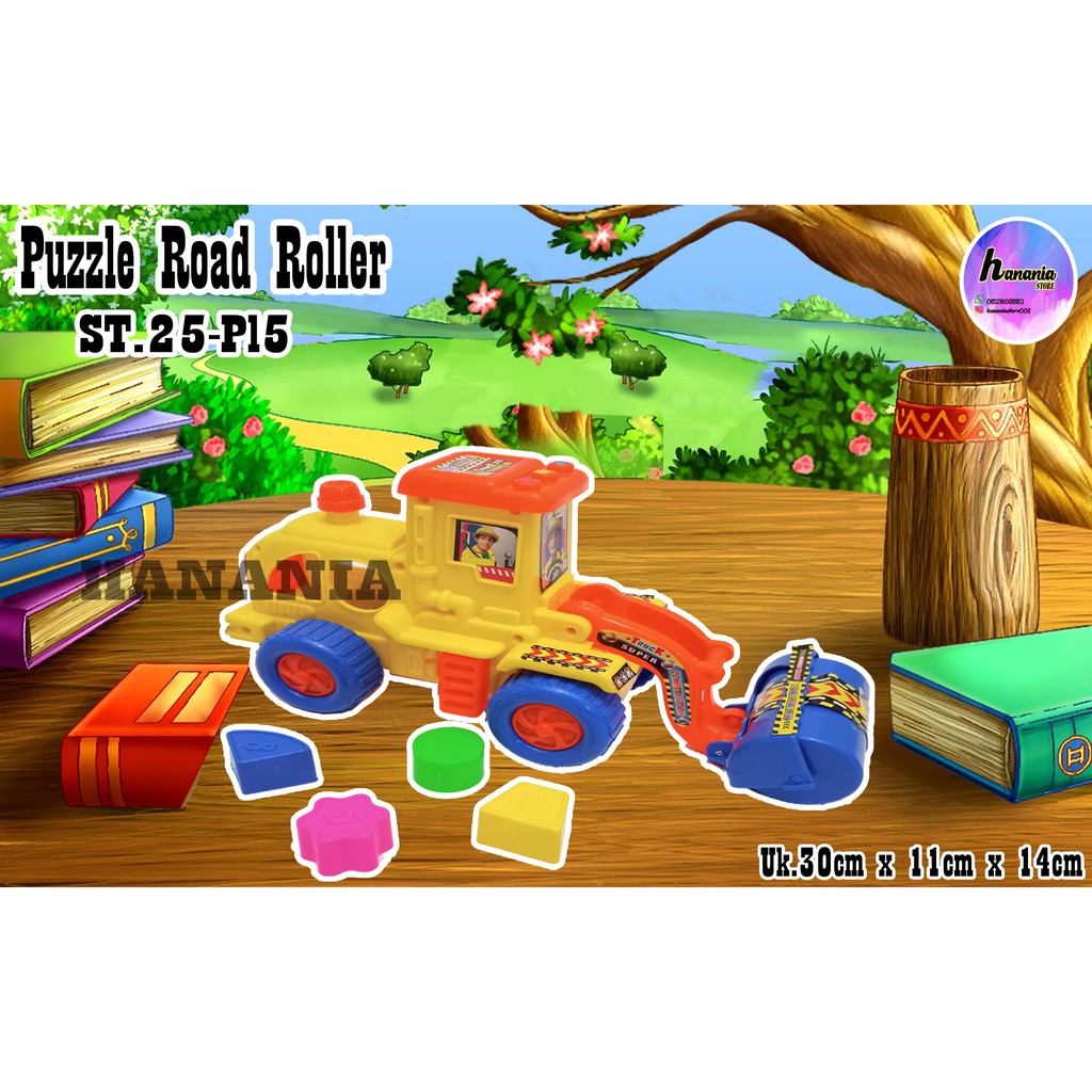 HANANIASTORE SLENDER MAINAN MOBIL KONTRUKSI ATAU SLENDER PINTAR ST25-PL5