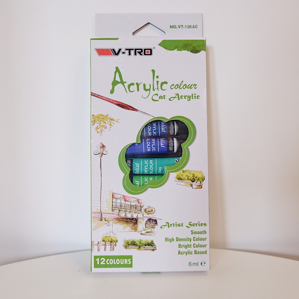 

Cat Acrylic V-Tro 12 Colours