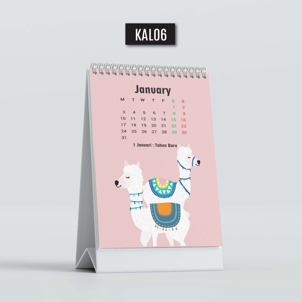 

Artomaringi Kalender Mini 2025 / Kalender Meja Custom KAL06