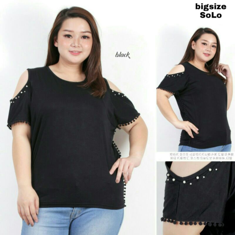 (LD 120cm) XXXL ATASAN BIGSIZE VEGA PAKAIAN WANITA ATASAN BIGSIZE JUMBO VEGA