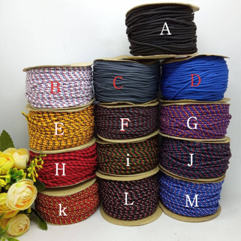 5 meter Tali prusik kode 1 B/tali prusik strapmask 2mm