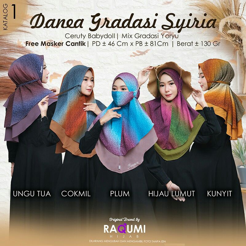 Danea Gradasi Syiria Khimar