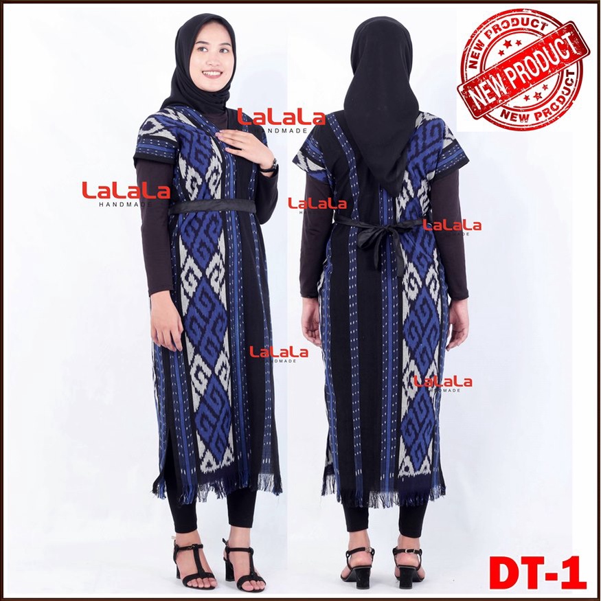 Tunik Tenun Etnik Bahan Nyaman dipakai