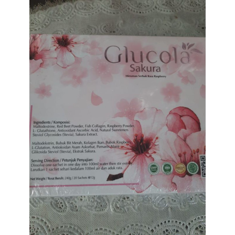 Glucola Sakura MCI  1 box isi 20 sachet