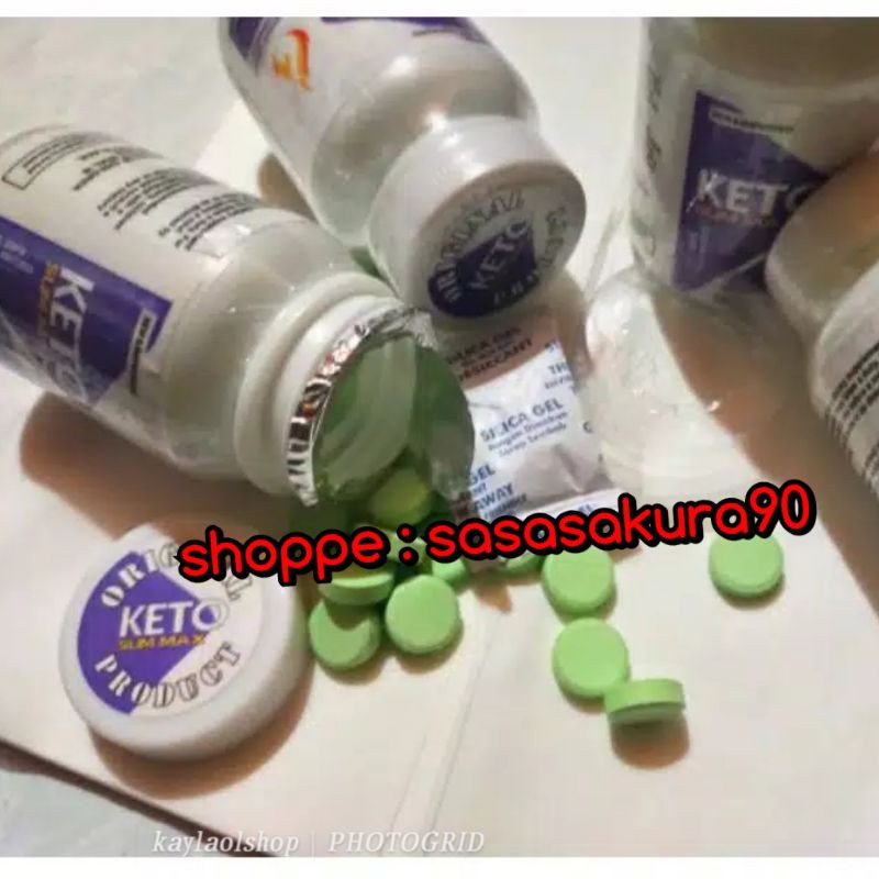 Herbal Keto slim max pelangsing badan HSC ampuh resmi BPOM obat diet aman cepat