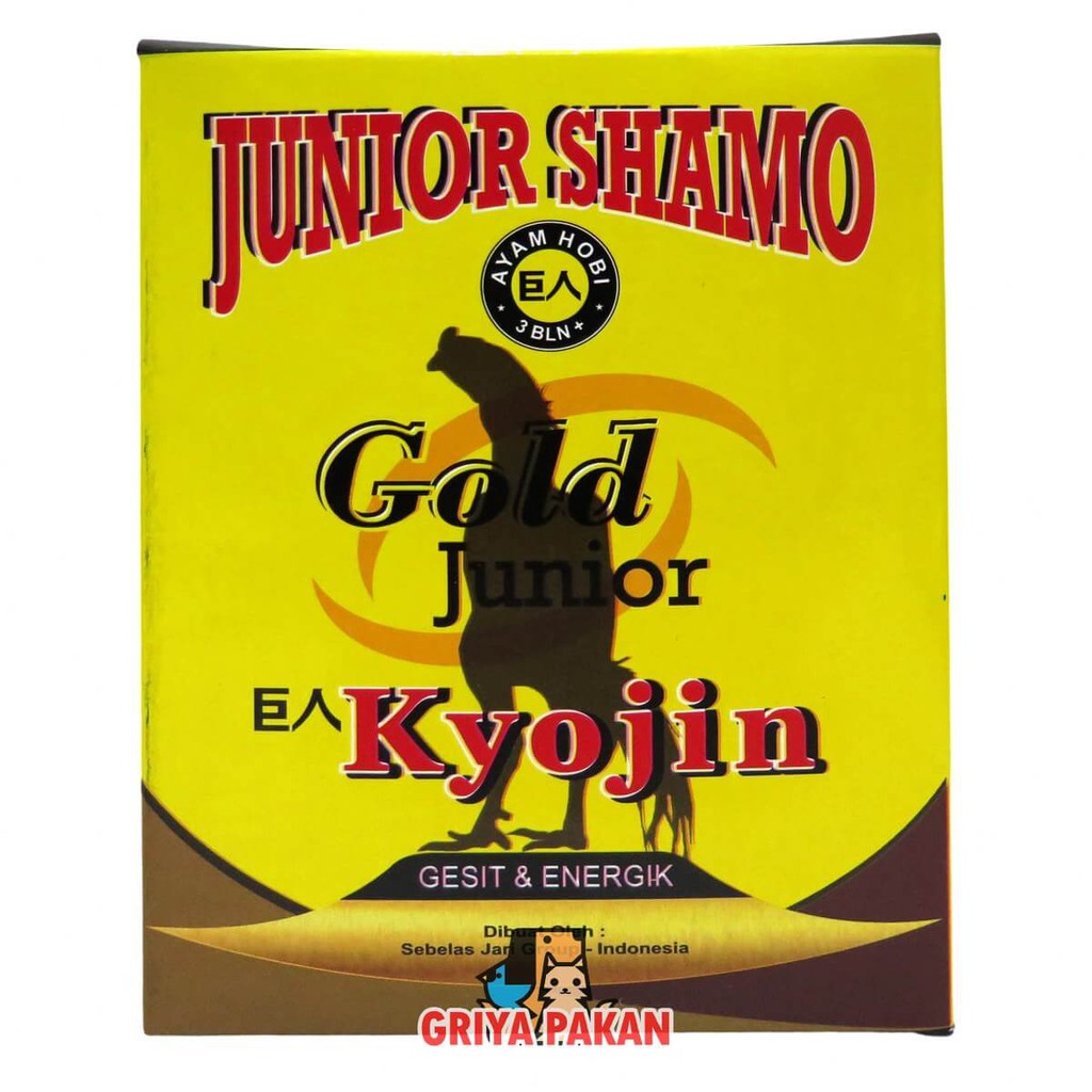 Pakan Kyojin Gold Junior Shamo / pakan ayam hobi 3 bulan gesit energik