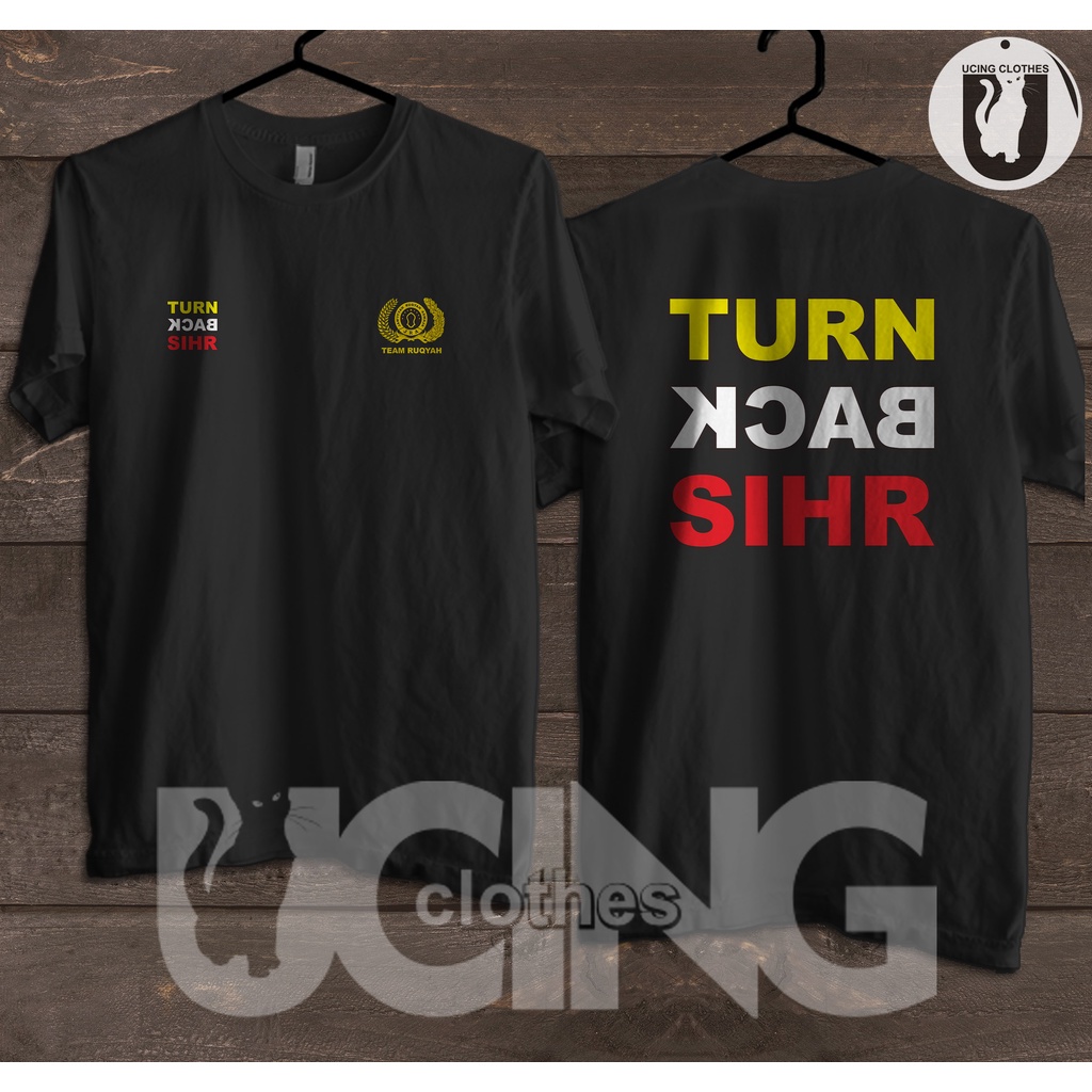 Kaos Baju JRA Jam'iyyah Ruqyah Aswaja Turn Back Sihr DB Kaos Distro
