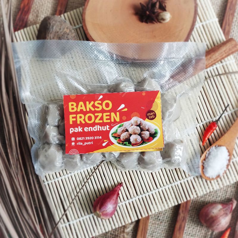

Bakso Sapi Halus/Bakso home made isi 25 biji (dikirim dalam waktu 2 hari)