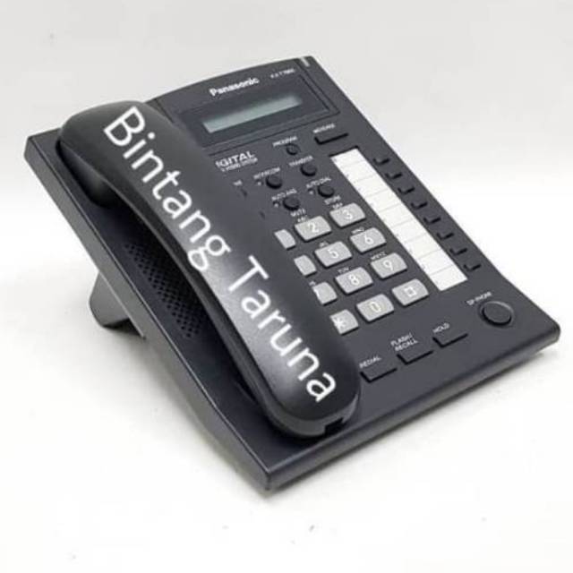 Telepon Digital Panasonic KX-T7665 Telepon Kabel Panasonic KX-T7665 (Hitam)