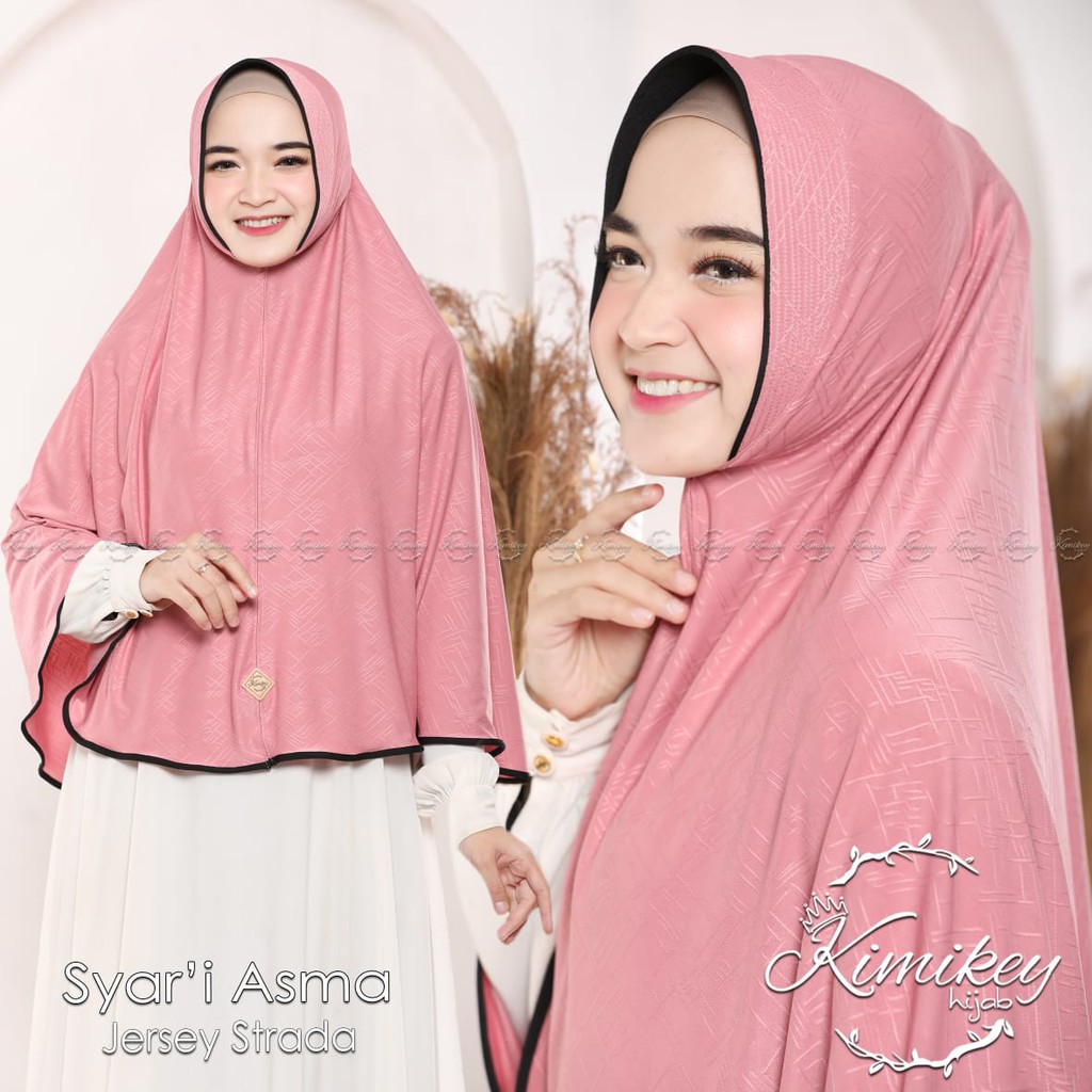 Jilbab Instan Jumbo list Syarí Azma  By Kimikey-SALEM