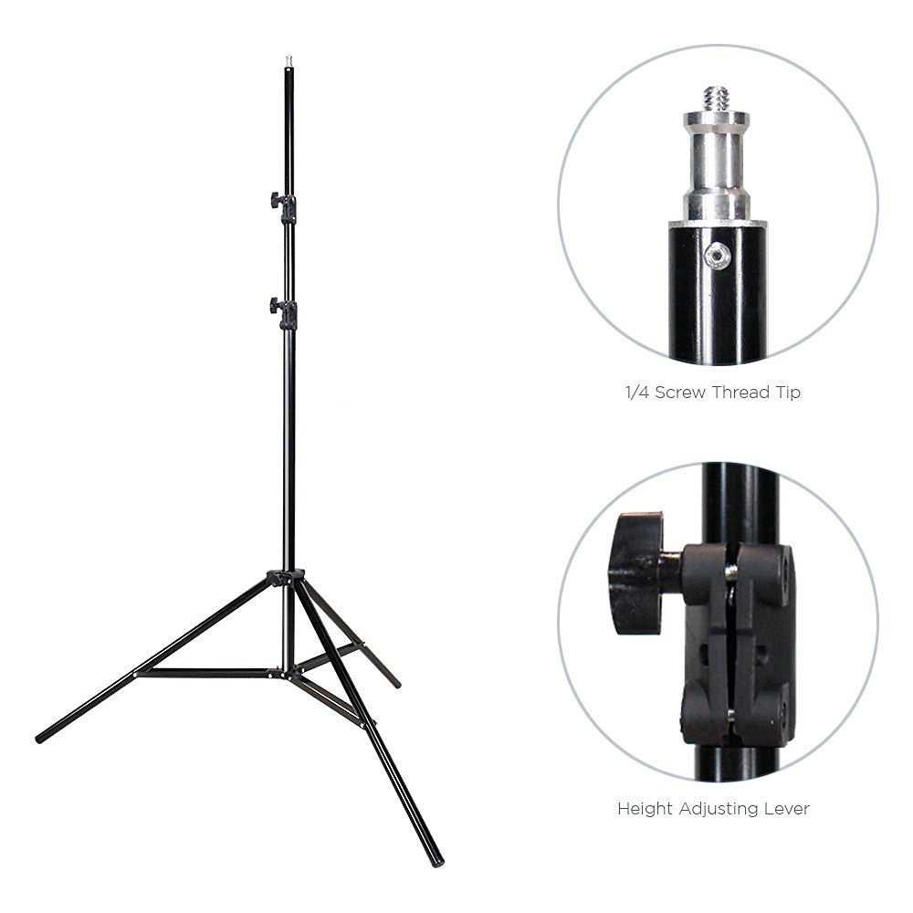 (BISA COD) RVOSTR STUDIO Portrait Foto Studio Lighting Kit  Vlog - VL-9004