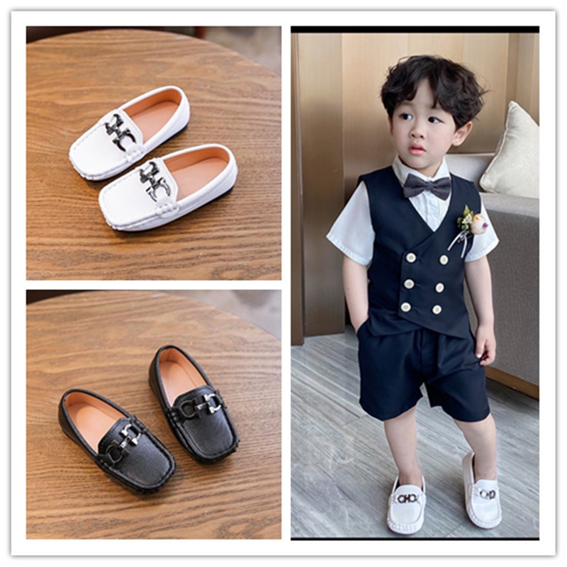 Sepatu Formal Anak Laki Laki Sepatu Kulit Pantofel Import IVAN size 21 - 30