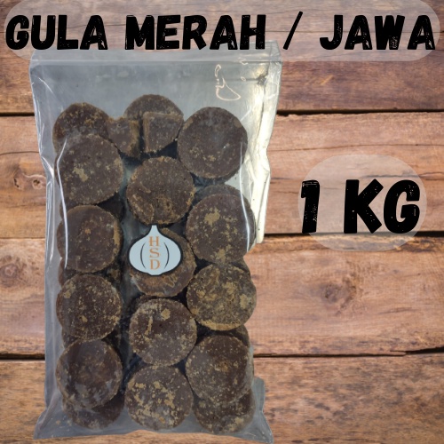 GULA MERAH / GULA JAWA HSD KUALITAS PREMIUM PACKING SEAL 1KG