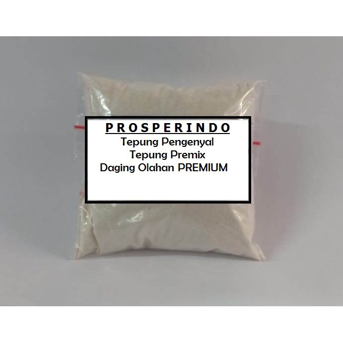 

Tepung Pengenyal (P51)|Tepung Premix Khusus Daging Olahan Premium|Food Grade|Karaginan 100 gr