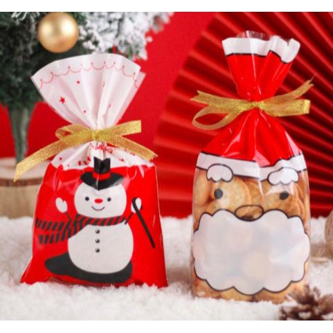 

Plastik Cookies Bingkisan Tema Natal Merry Chritsmas Hadiah Natal - Acak