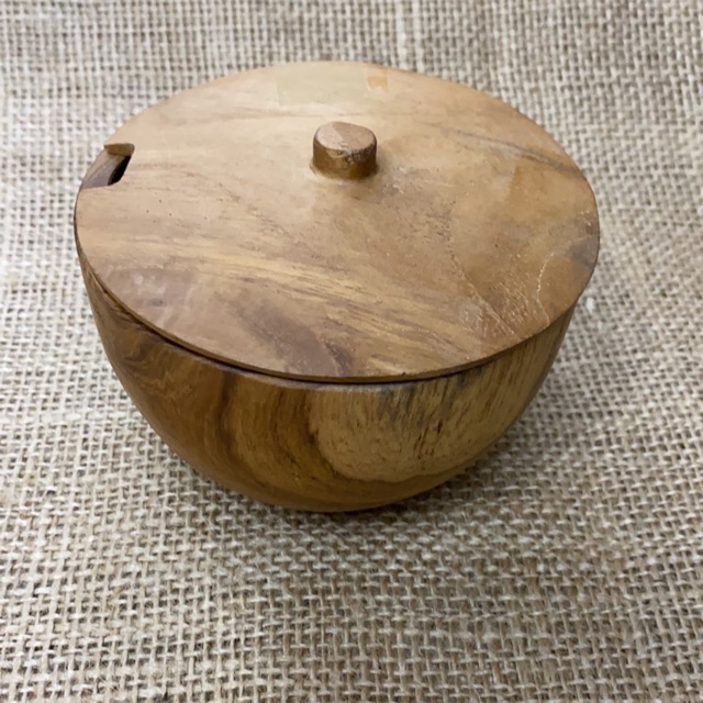 Mangkuk Sambal Kayu / Wooden Sauce Bowl