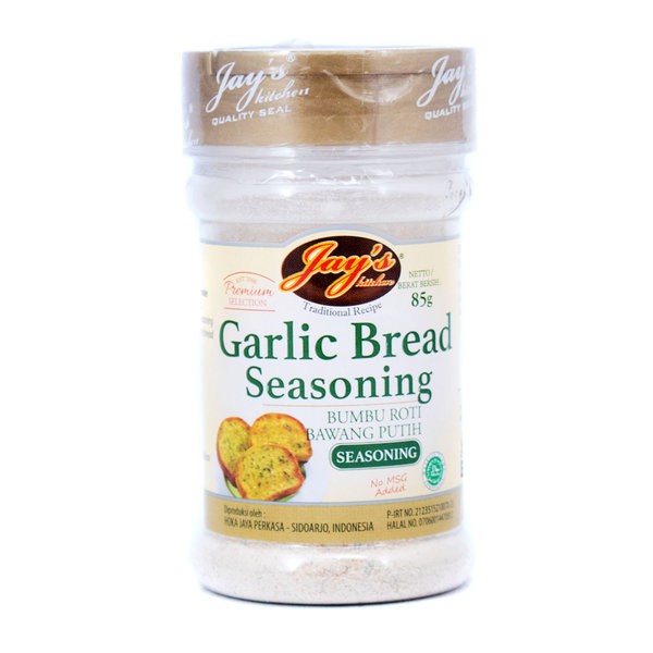 

JAY'S Kitchen Garlic Bread Seasoning 85gr - Bumbu Roti Bawang Putih JAY'S Kitchen