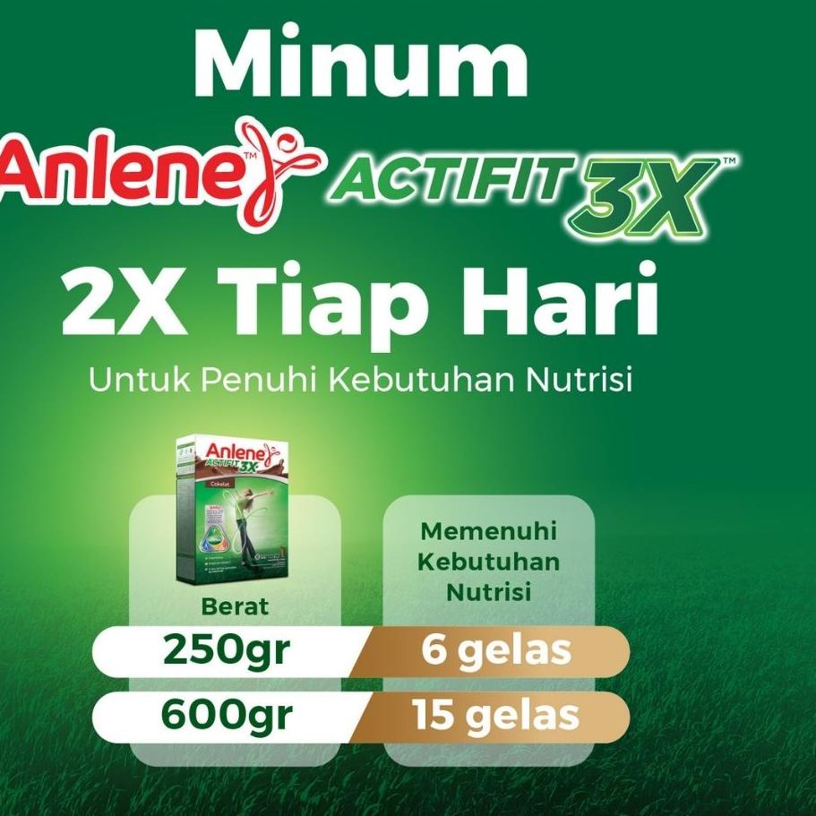 

Terbaru! Anlene Actifit 3X Susu Bubuk Original 240g - Nutrisi Tulang, Sendi, dan Otot