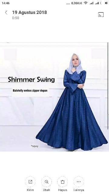 Shimmer swing