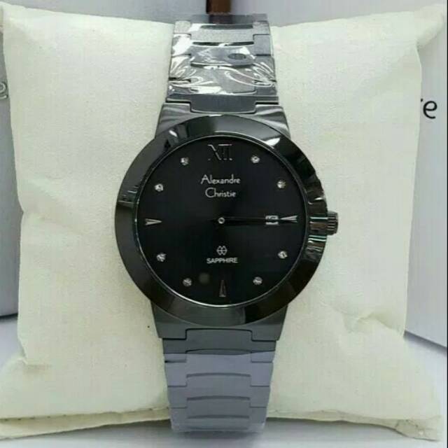 JAM TANGAN PRIA ALEXANDRE CHRISTIE AC 8569 FULL BLACK