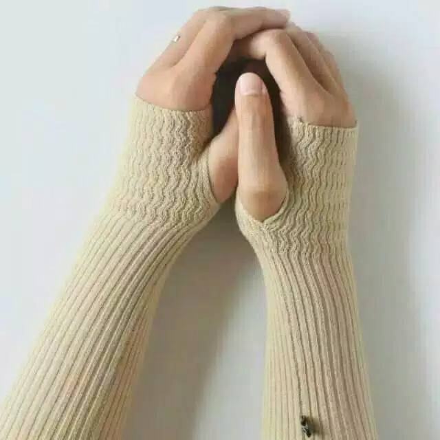 Handsock rajut jempol premium by zellshop