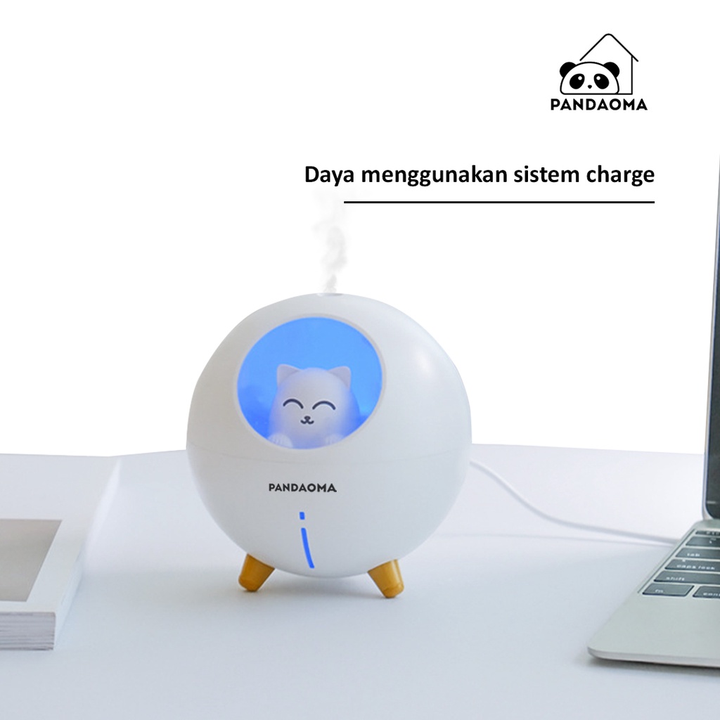 Pandaoma Diffuser Humidifier Portable 220 ML Diffuser D127-4