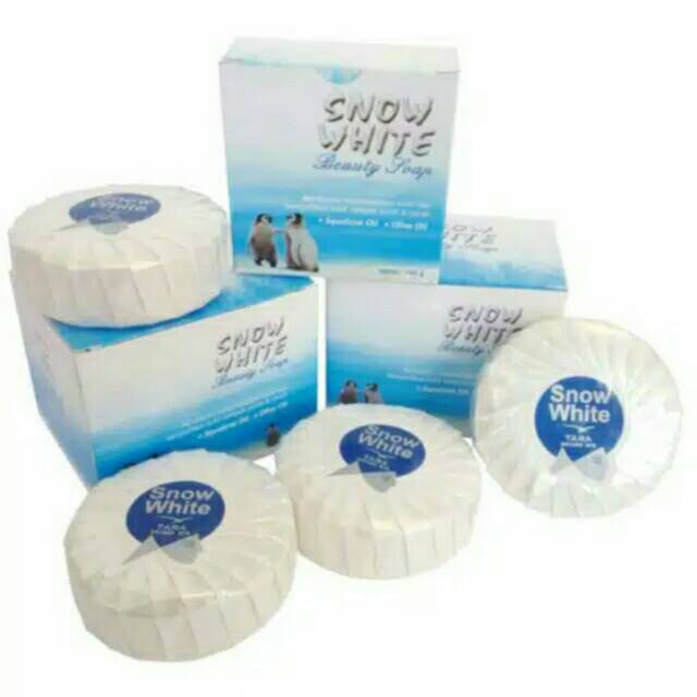 Sabun pemutih "SNOW WHITE BEAUTY SHOAP OROGINAL"