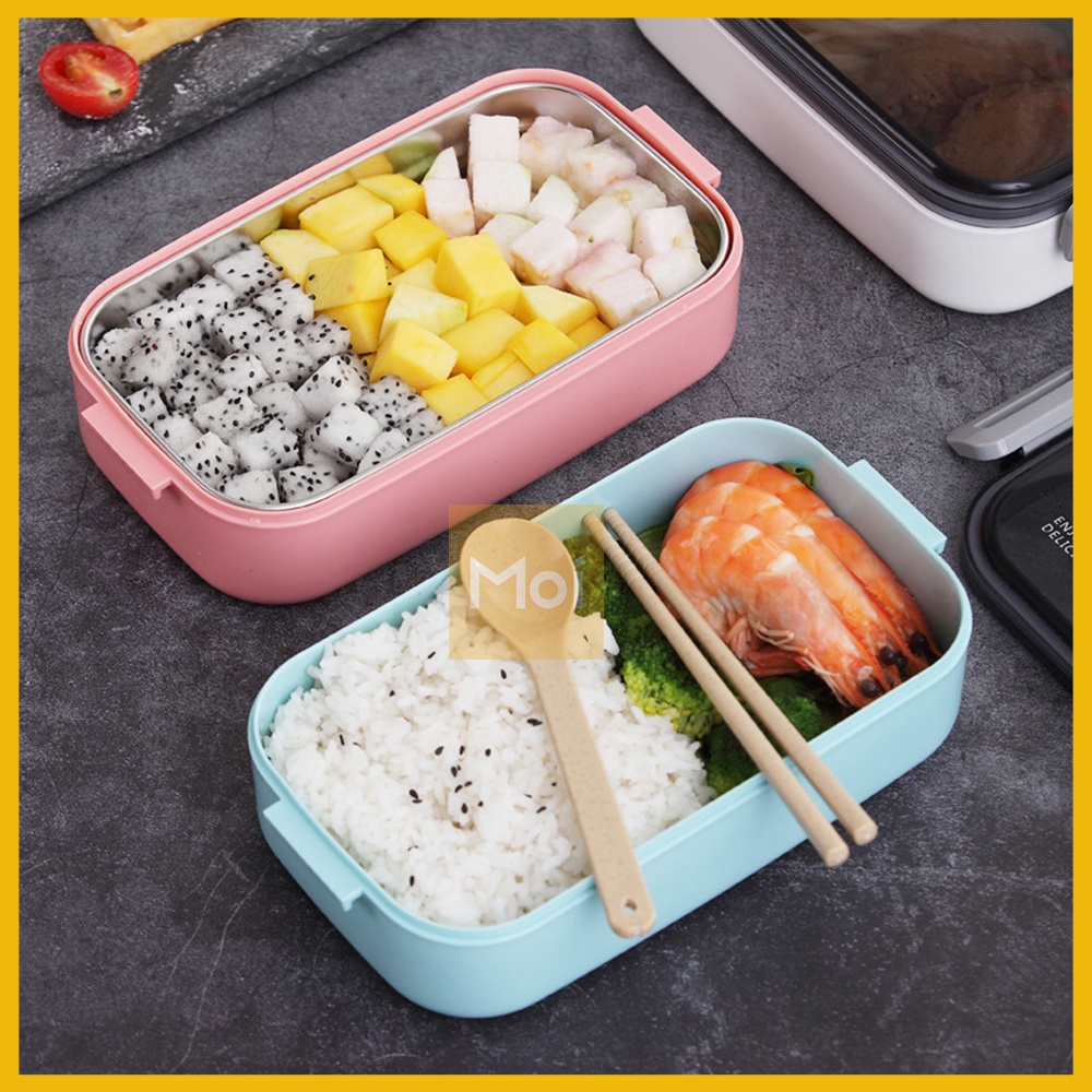 Moi LUNCH BOX Kotak Bekal | Tempat Makan Ukuran 800ML Single Layer