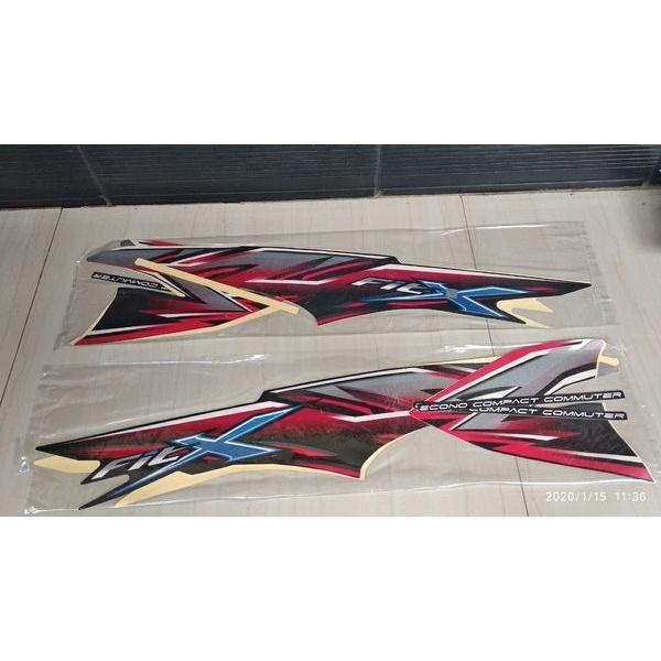 stiker striping lis body supra fit x 2007 2008