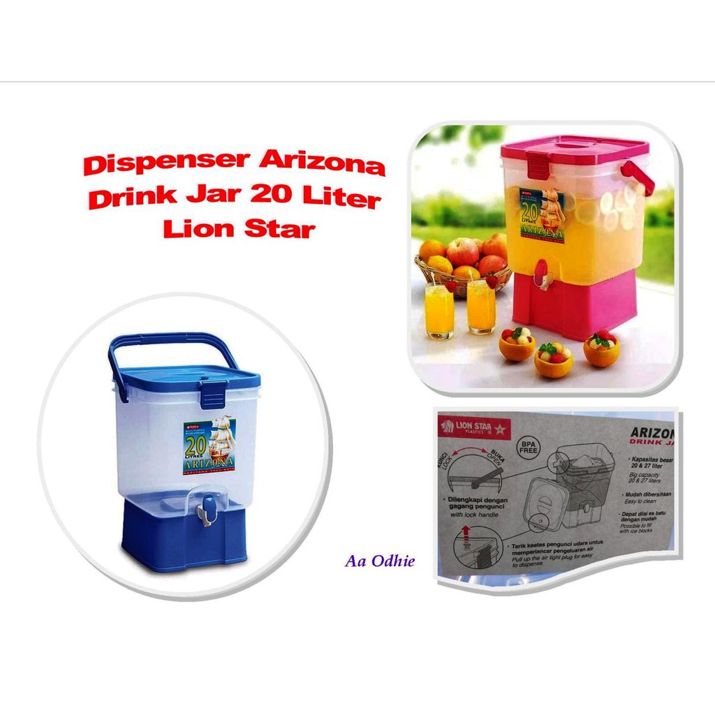 Dispenser Arizona Drink Jar 20 Liter - Lion Star