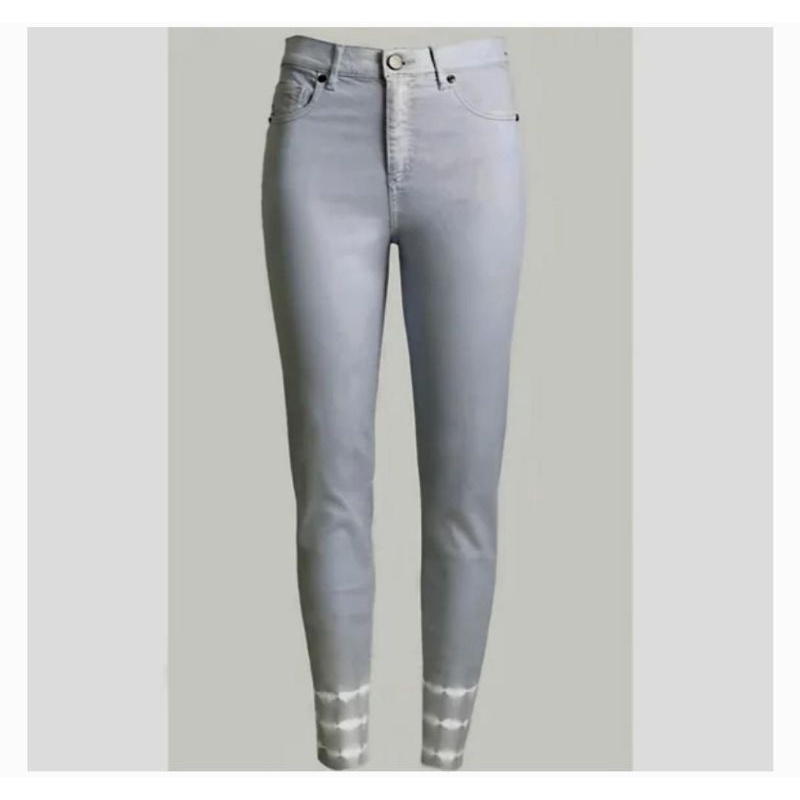 Loft light grey high waist skinny jeans