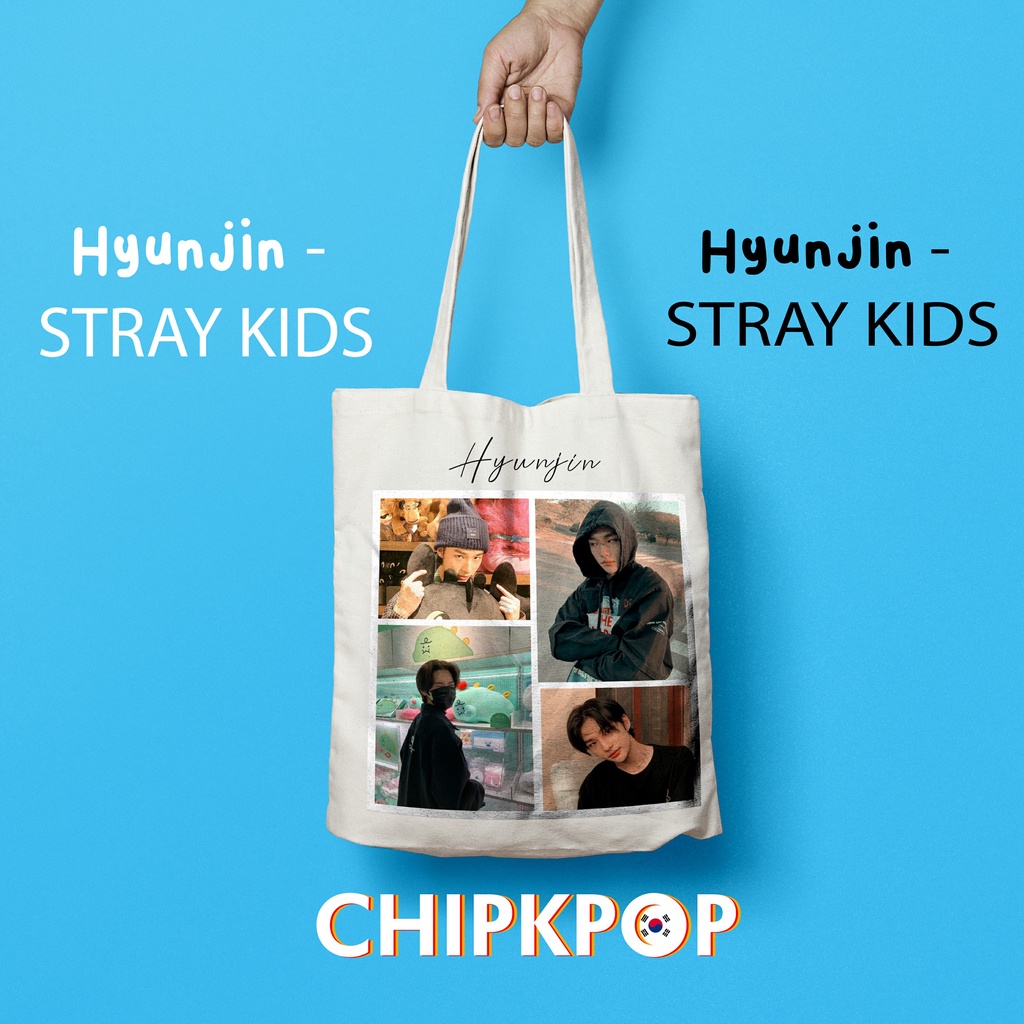[HYUNJIN PAKET SET] I TOTEBAG HYUNJIN STRAY KIDS MURAH I TOTEBAG HYUNJIN STRAY KIDS I TAS STRAY KIDS