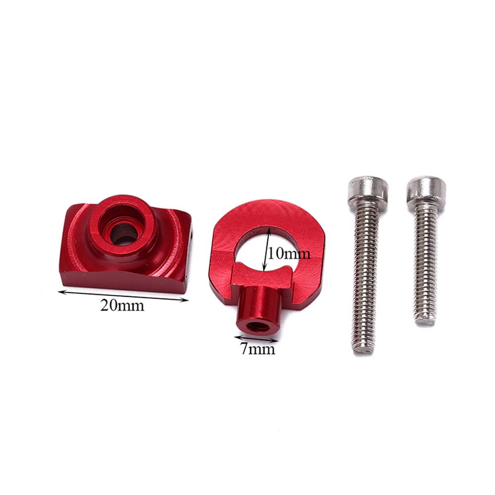 REBUY Single Speed Bicycle Chain Adjuster For BMX Fixie Bike Chain Fastener Chain Tensioner Cycling Screw Durable Tugs Zipper Bike Repair Tools/Multicolor