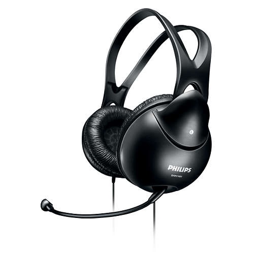 philips headphones with mic for pc